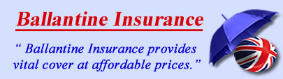 Logo of Ballantine insurance UK, Ballantine insurance quotes, Ballantine insurance Products